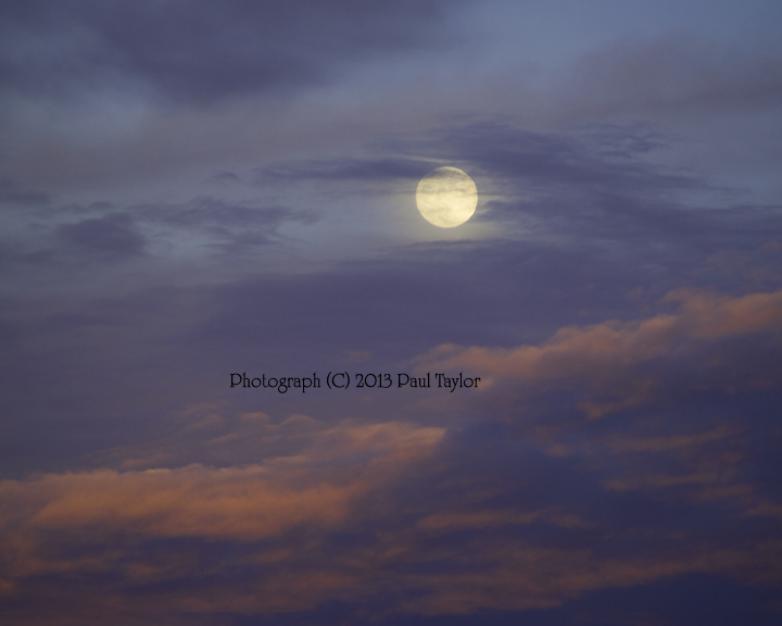 Moonrise July 21 8X10 copyright copy